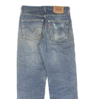 LEVI'S Mens Jeans Blue Regular Straight Denim Medium W31 L27 Classic Fit Zip