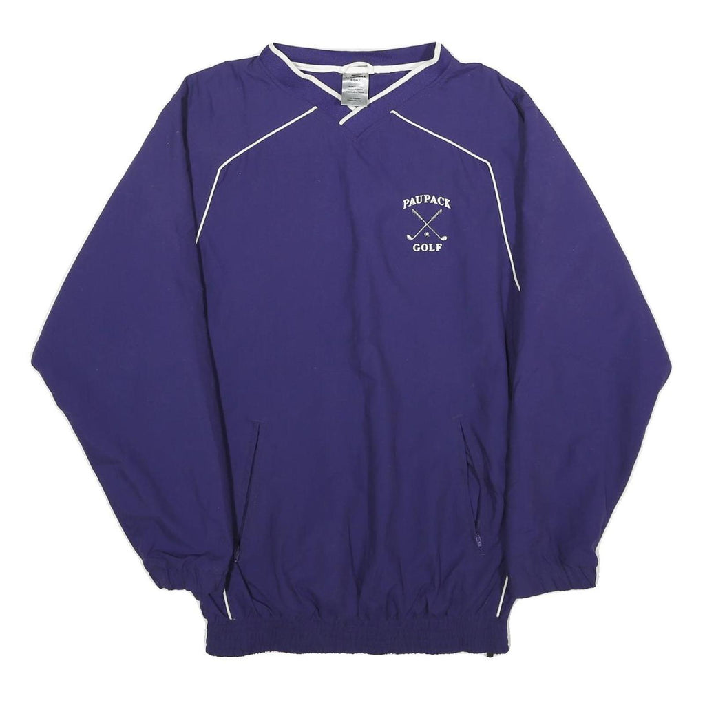 RUSSELL ATHLETIC Mens Blue Paupack Golf Crew Neck S Polyester Sweatshirt