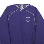 RUSSELL ATHLETIC Mens Blue Paupack Golf Crew Neck S Polyester Sweatshirt