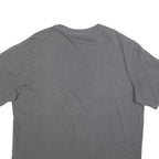 LEVI'S Womens Grey Cotton Blend T-Shirt M Short Sleeve Crew Neck Logo Print