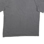 LEVI'S Womens Grey Cotton Blend T-Shirt M Short Sleeve Crew Neck Logo Print