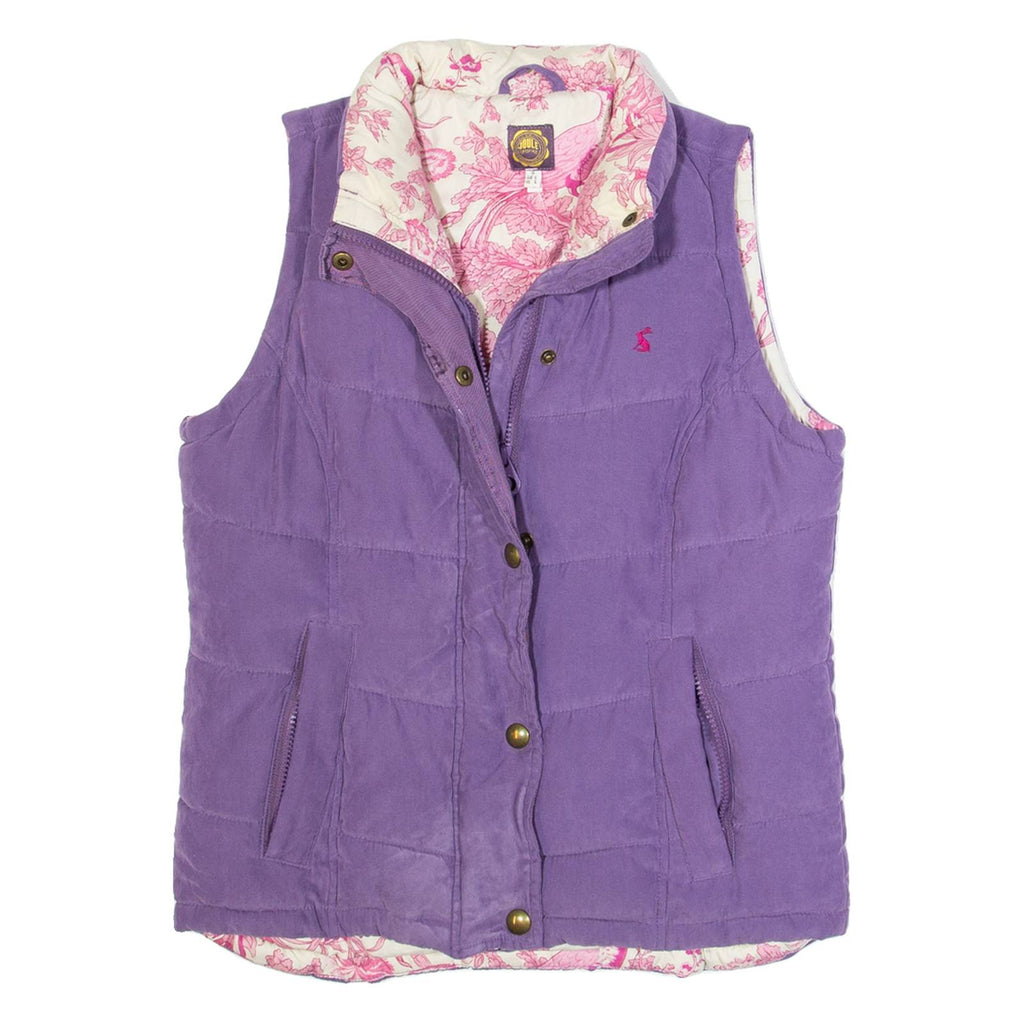 JOULES Womens Gilet Purple S
