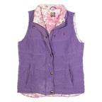 JOULES Womens Gilet Purple S