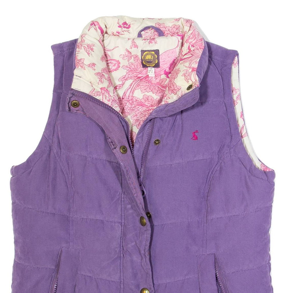 JOULES Womens Gilet Purple S