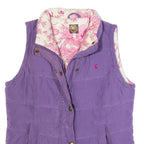 JOULES Womens Gilet Purple S