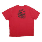 CARHARTT Mens Red Graphic T-Shirt XL Short Sleeve Crew Neck Pocket Logo