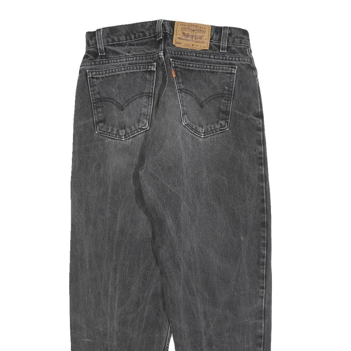 LEVI'S 560 Mens Relaxed Jeans Denim Dark W30 L30 Casual Comfortable Zip Fly