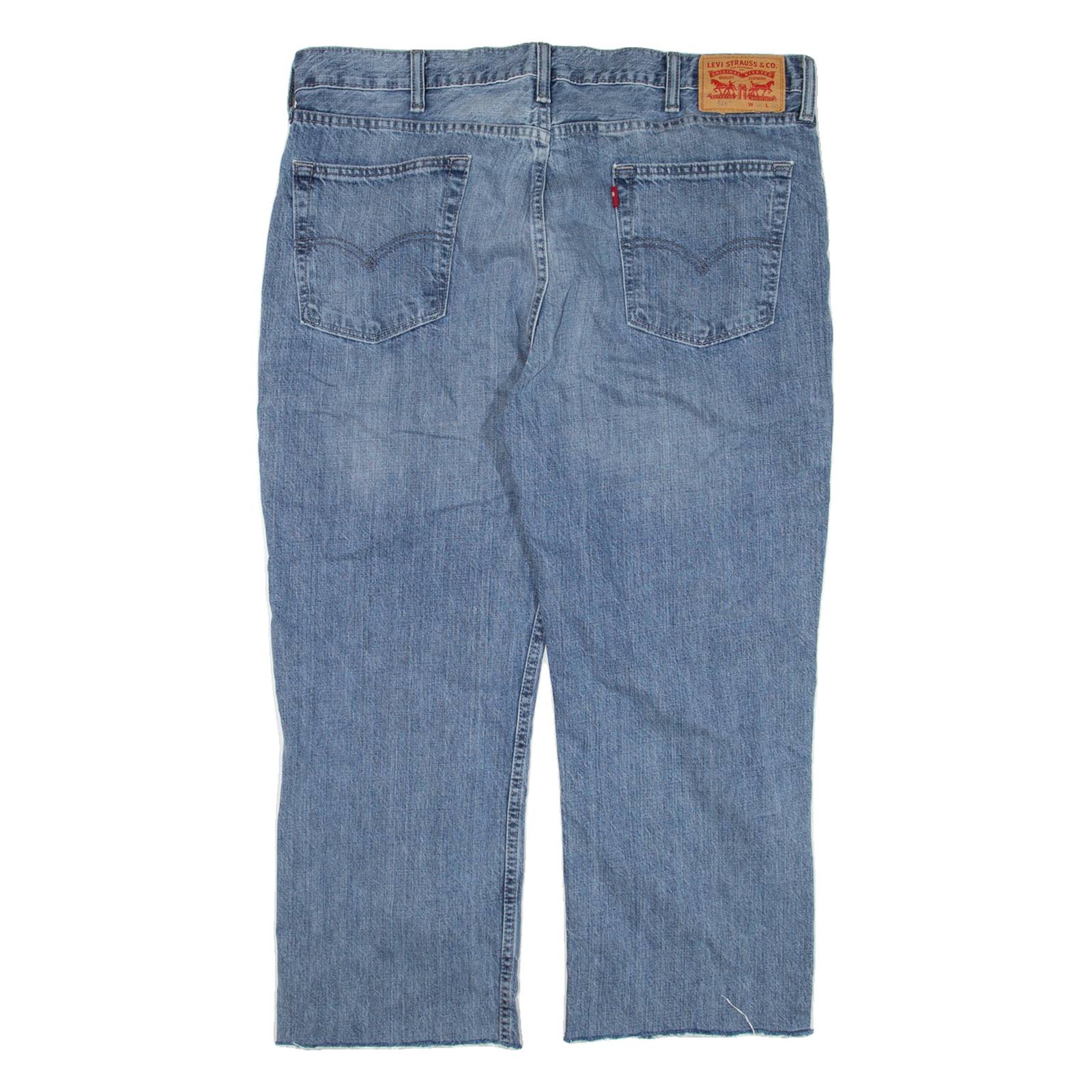 LEVI'S 514 Jeans Mens Blue Regular Straight W38 L24