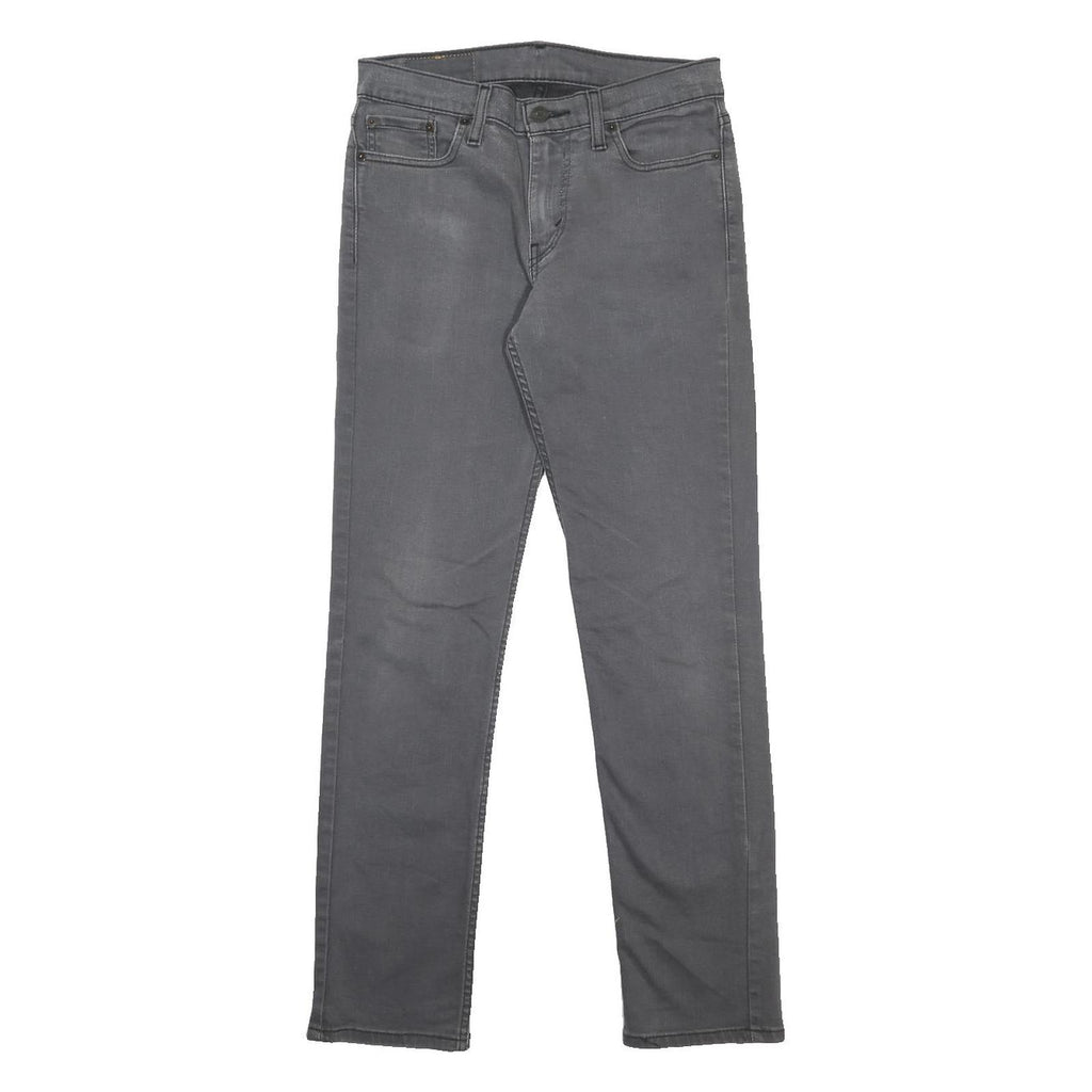 LEVI'S 511 SLIM Mens Jeans Grey Slim Skinny Denim Raw W30 L32 Cotton Blend