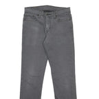 LEVI'S 511 SLIM Mens Jeans Grey Slim Skinny Denim Raw W30 L32 Cotton Blend