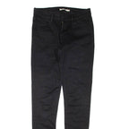 LEVI'S 710 Womens Jeans Black Regular Skinny W29 L32