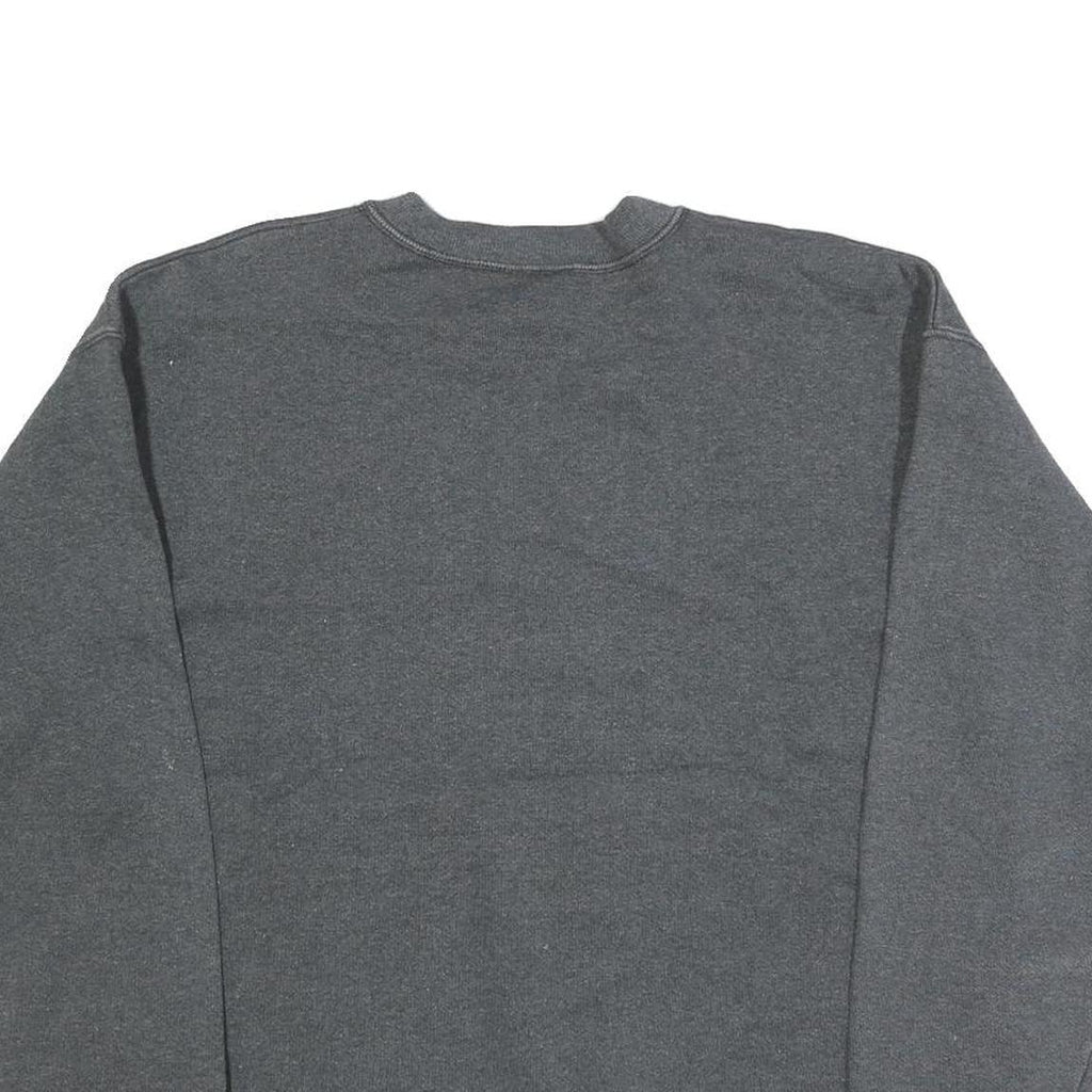 LOGO 7 Womens Grey Beary Special Aunt Crew Neck L Cotton Blend Sweatshirt