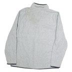 NAUTICA Mens Grey Pullover Plain Crew Neck Basic Knit 2XL Polyester Jumper