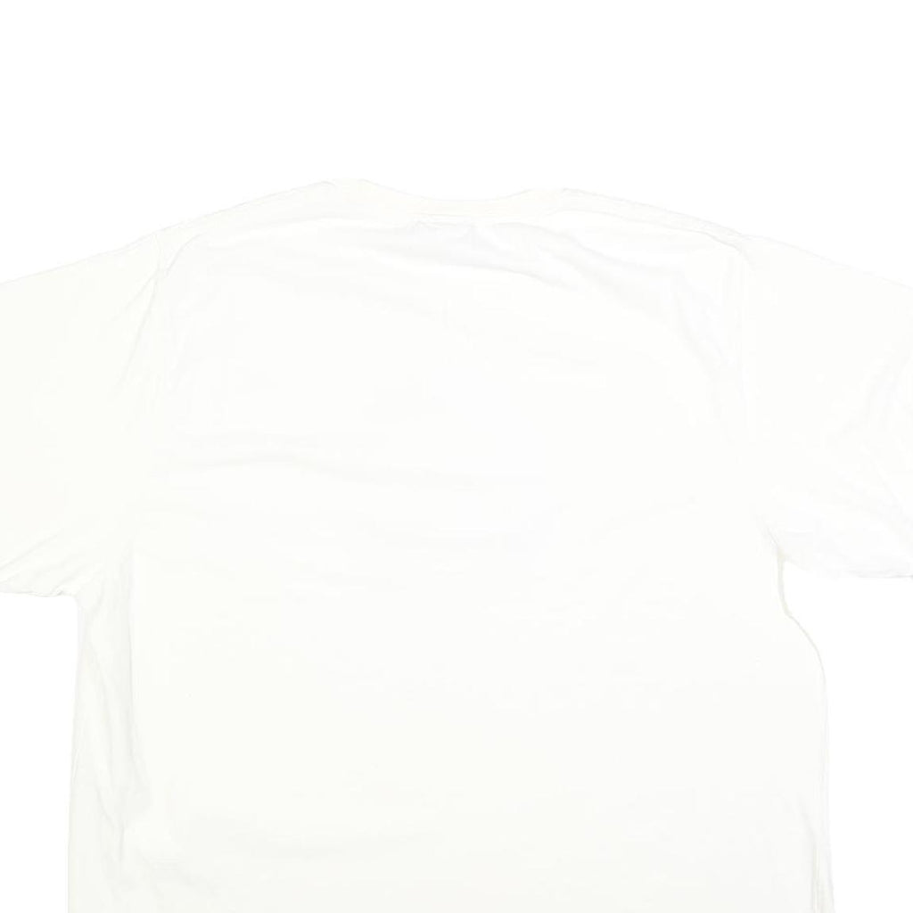 STEVE & BARRYS Mens White Safari Logo Graphic T-Shirt XL Crew Neck Short Sleeve