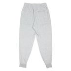 NIKE Mens Joggers Grey Cotton Blend Regular Fit Tapered Leg M W28 L27