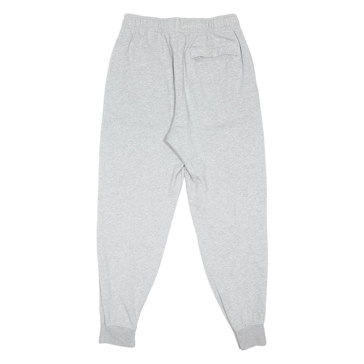 NIKE Mens Joggers Grey Cotton Blend Regular Fit Tapered Leg M W28 L27