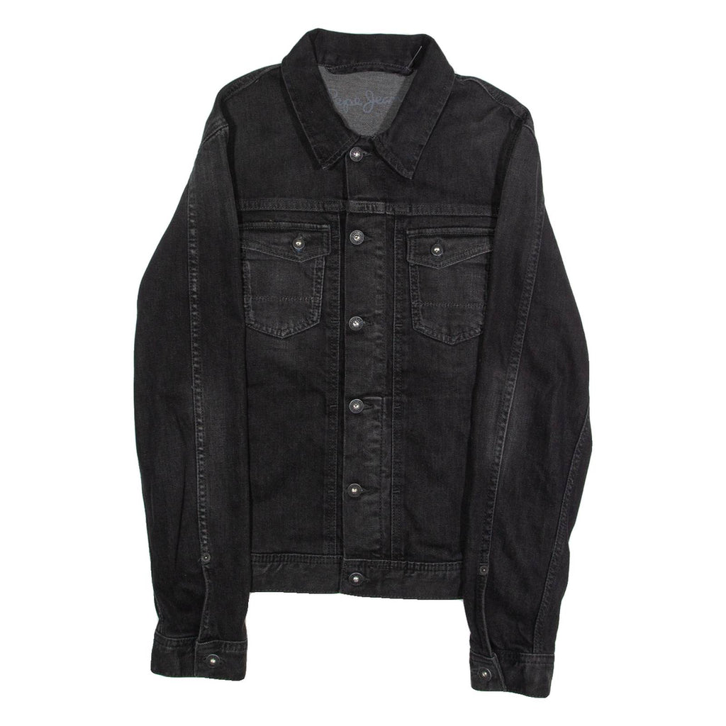 PEPE JEANS Womens Denim Jacket Black M