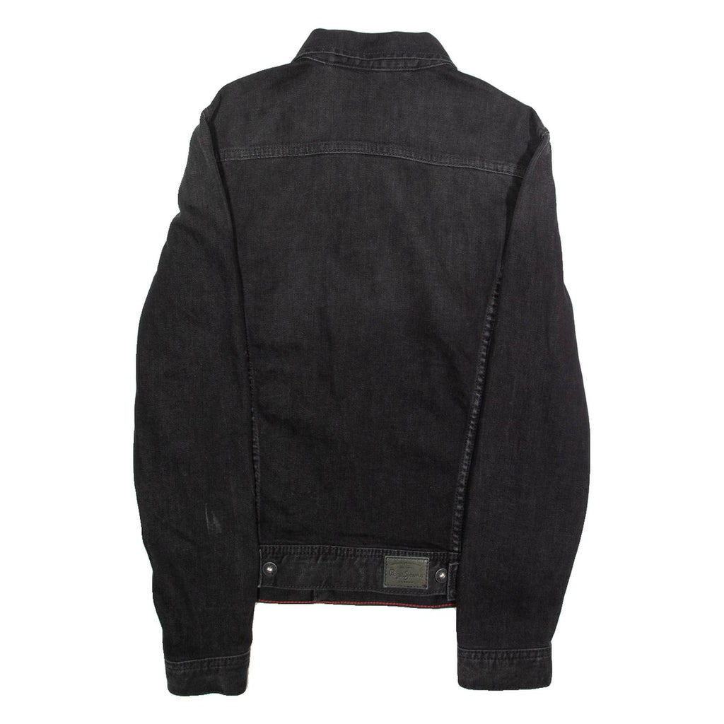 PEPE JEANS Womens Denim Jacket Black M