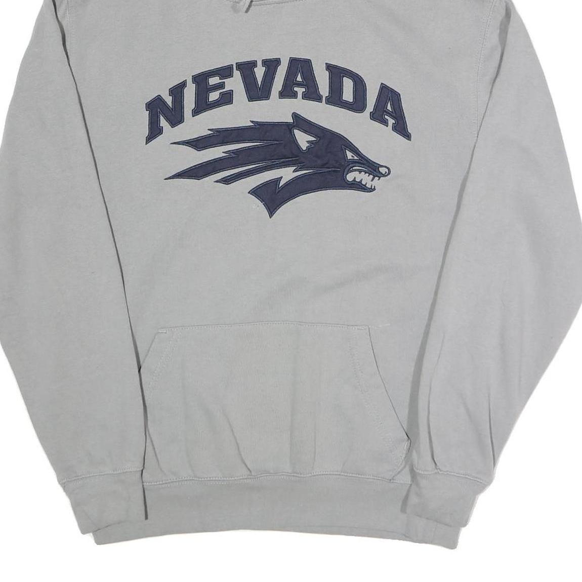 STADIUM ATHLETICS Mens Grey Nevada Pullover Hoodie M Cotton Blend Casual Sports