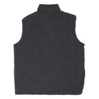 CHAMPION Mens Black Reversible Zip Jacket XL Polyester Blend Plain Warm Casual