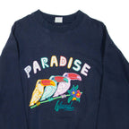 BOGNER Paradise Island Womens Sweatshirt Blue Crew Neck S