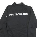 ADIDAS Womens Black Deutschland Track Jacket S Polyester Blend Zip Sportswear