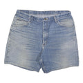 WRANGLER Womens Denim Blue Casual Shorts XL W38 Cotton Blend Classic Fit