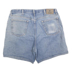 WRANGLER Womens Denim Blue Casual Shorts XL W38 Cotton Blend Classic Fit