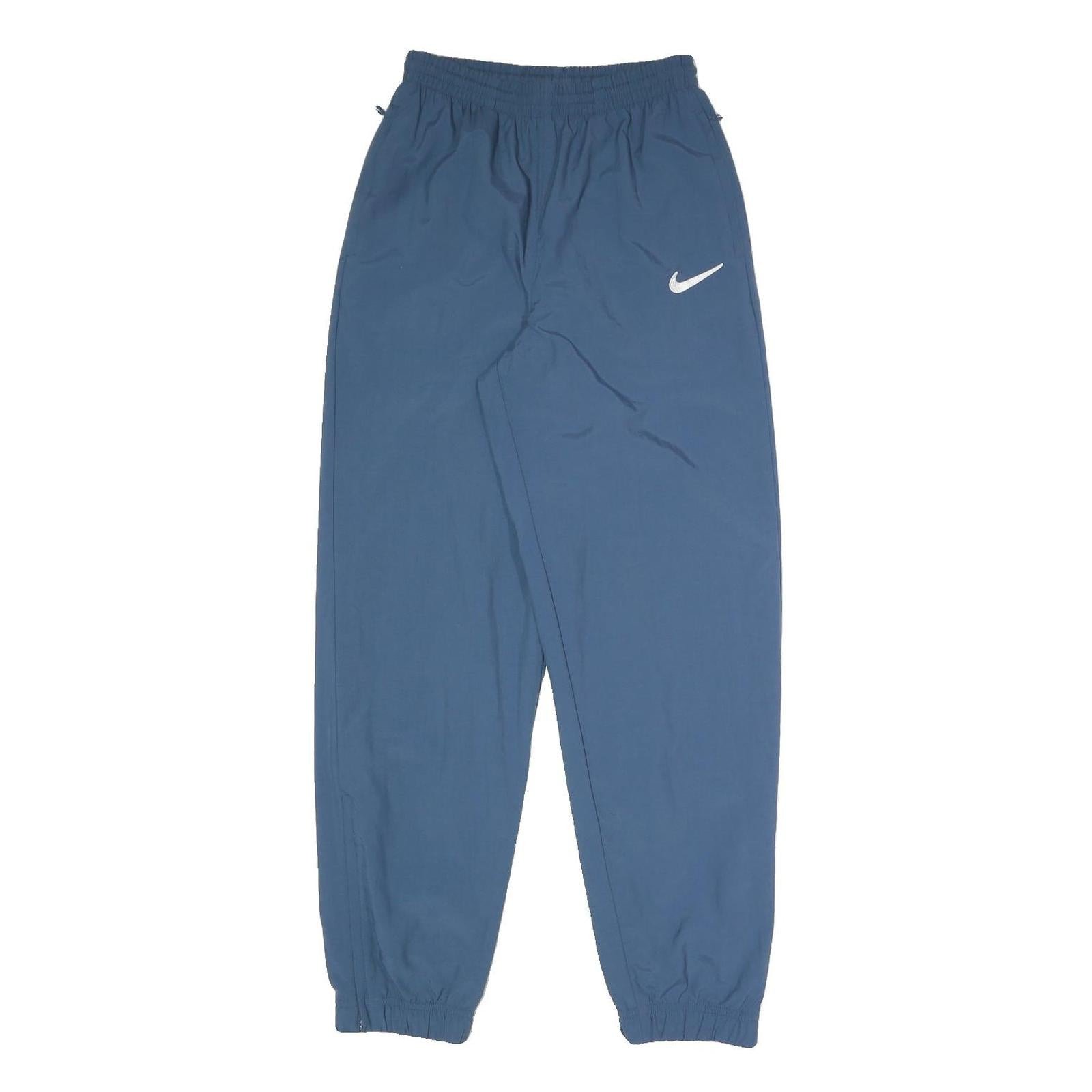 NIKE Womens Joggers Blue Slim Tapered S W26 L31 Sportswear Casual