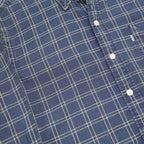 LEVI'S Mens Blue Check Shirt S Classic Cotton Long Sleeve Button Shirt