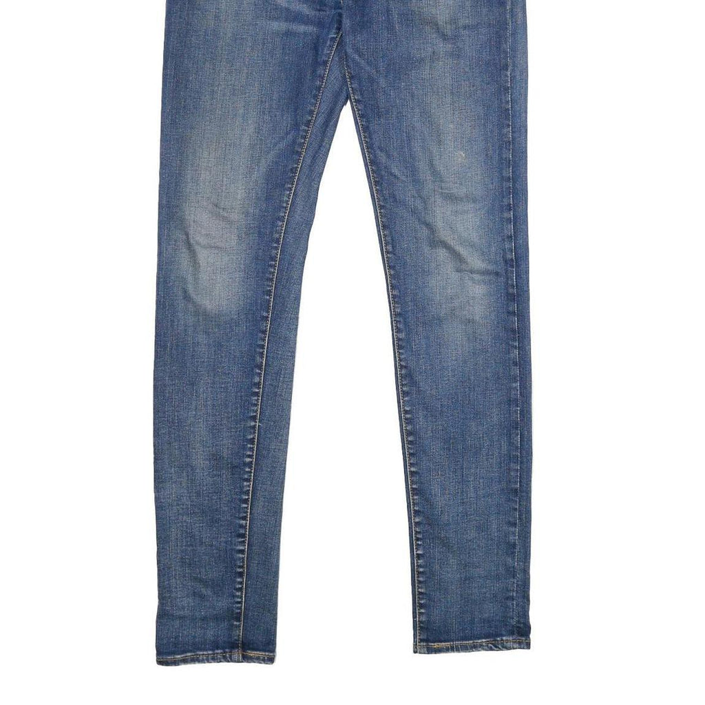 LEVI'S 512 Big E Mens Jeans Blue Slim Skinny Denim Medium W30 L34 Classic Cotton