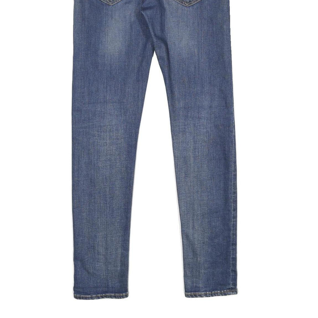 LEVI'S 512 Big E Mens Jeans Blue Slim Skinny Denim Medium W30 L34 Classic Cotton