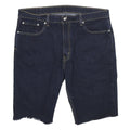 LEVI'S Mens Denim Blue Cut-Off Shorts XL W38 Casual Cotton Blend