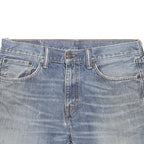 LEVI'S Womens Shorts Blue Denim Cut-Off M W34 Casual Summer Stylish