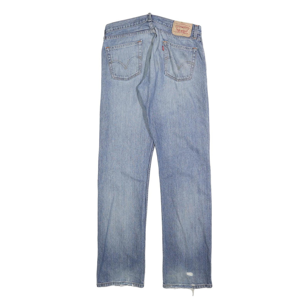 LEVI'S 514 Slim Mens Jeans Blue Slim Straight Denim Light W32 L34