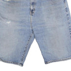LEVI'S Mens Denim Blue Shorts M W30 Casual Cotton Classic Fit Distressed