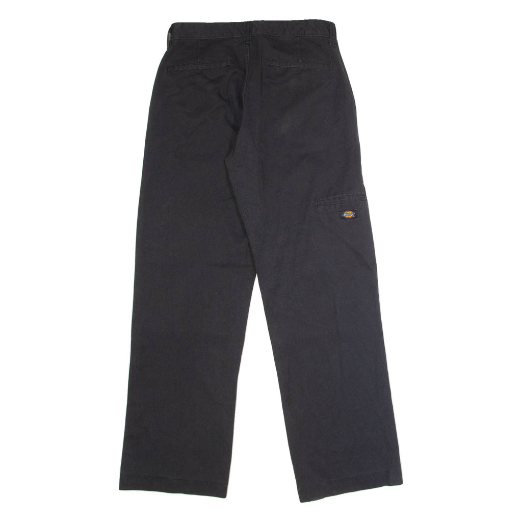 DICKIES Workwear Mens Trousers Black Regular Straight W30 L32
