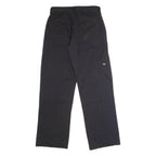 DICKIES Workwear Mens Trousers Black Regular Straight W30 L32