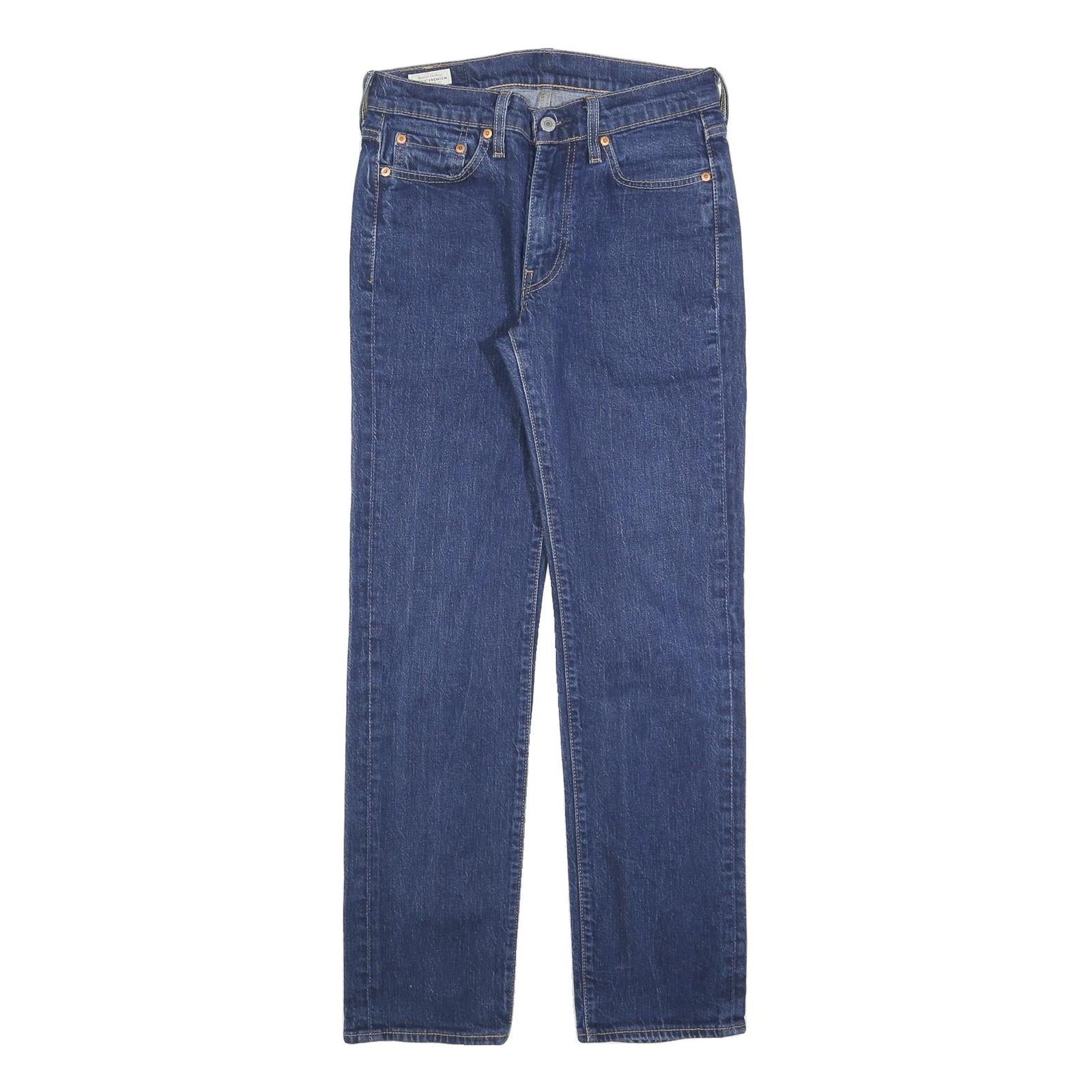 LEVI'S 514 Classic Mens Jeans Blue Classic Straight Denim Medium W30 L32