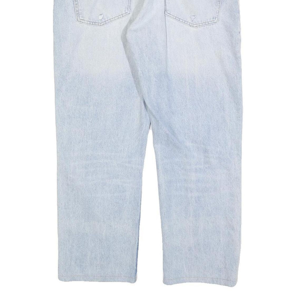 TOMMY HILFIGER Mens Regular Fit Straight Denim Light Blue W34 L27 Casual Button