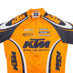 PELLA Mens Jersey Orange 1/2 Zip L