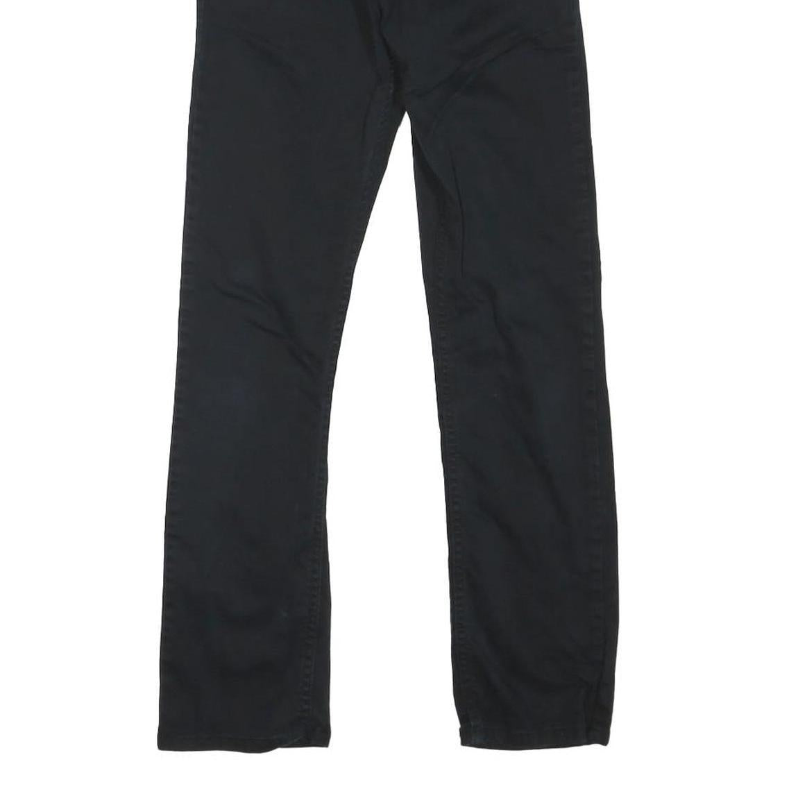 LEVI'S 511 Slim Womens Jeans Black Slim Skinny Denim W26 L27 Stretch Zip