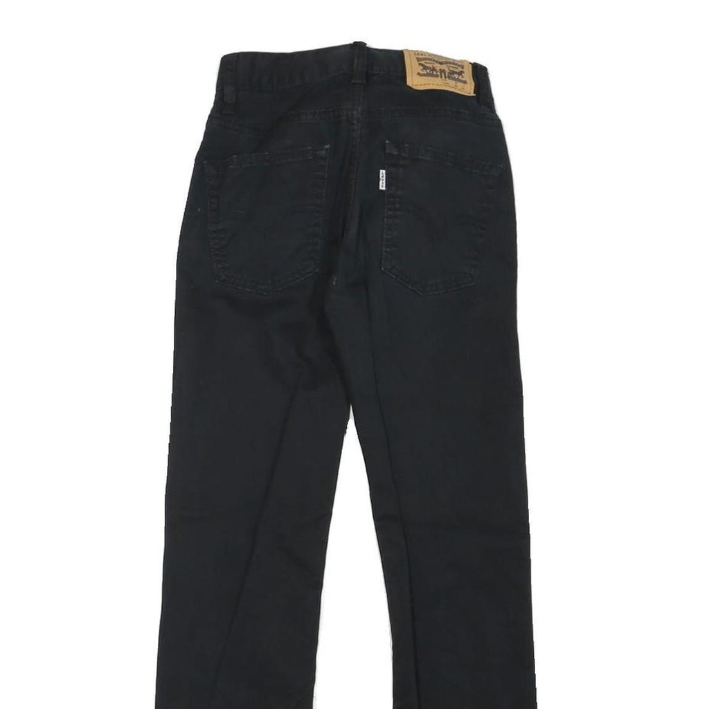 LEVI'S 511 Slim Womens Jeans Black Slim Skinny Denim W26 L27 Stretch Zip