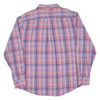 NAUTICA Slim Fit Mens Shirt Red Check Long Sleeve XL