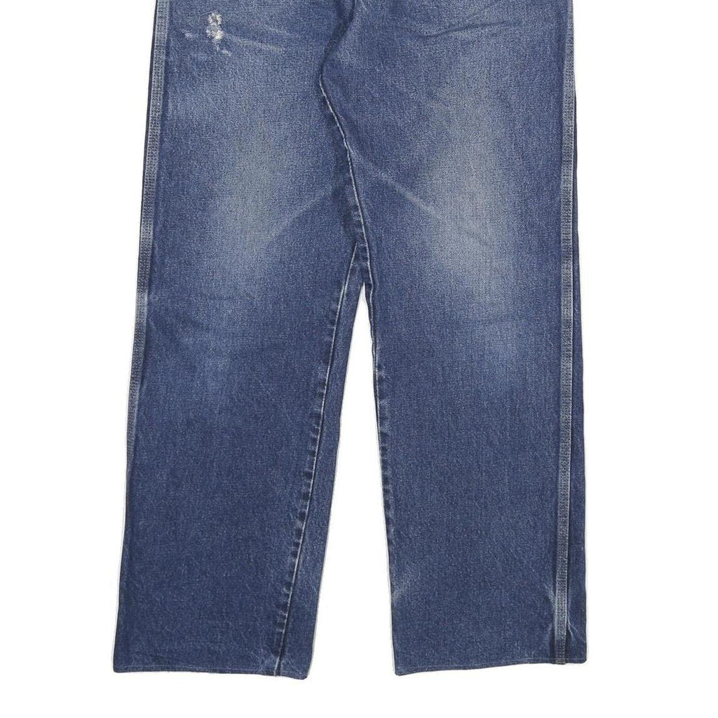 DICKIES Mens Jeans Blue Regular Straight Denim Medium W30 L31 Durable Cotton