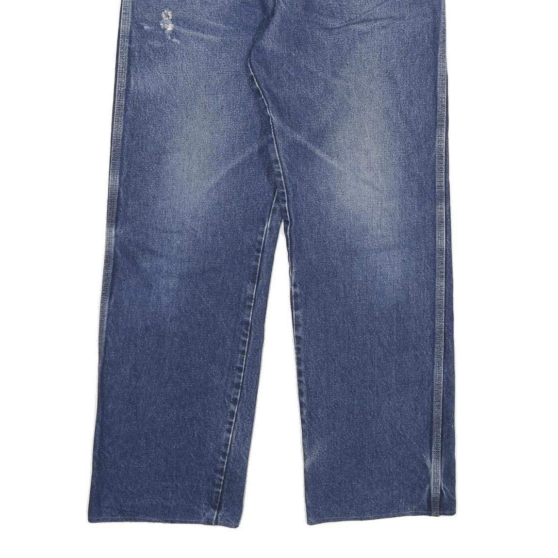 DICKIES Mens Jeans Blue Regular Straight Denim Medium W30 L31 Durable Cotton