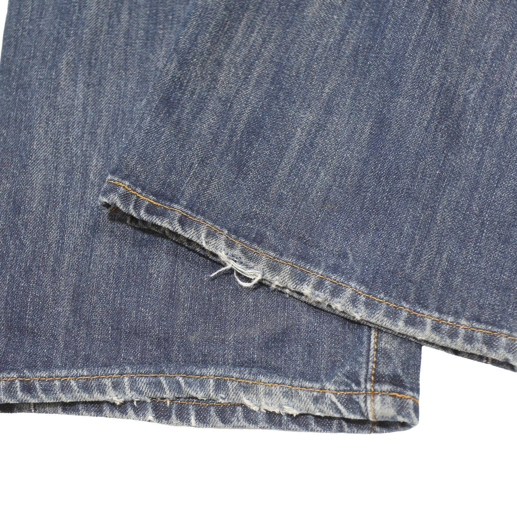 LEVI'S 501 Mens Jeans Blue Regular Straight Denim Medium W36 L32 Classic Fit