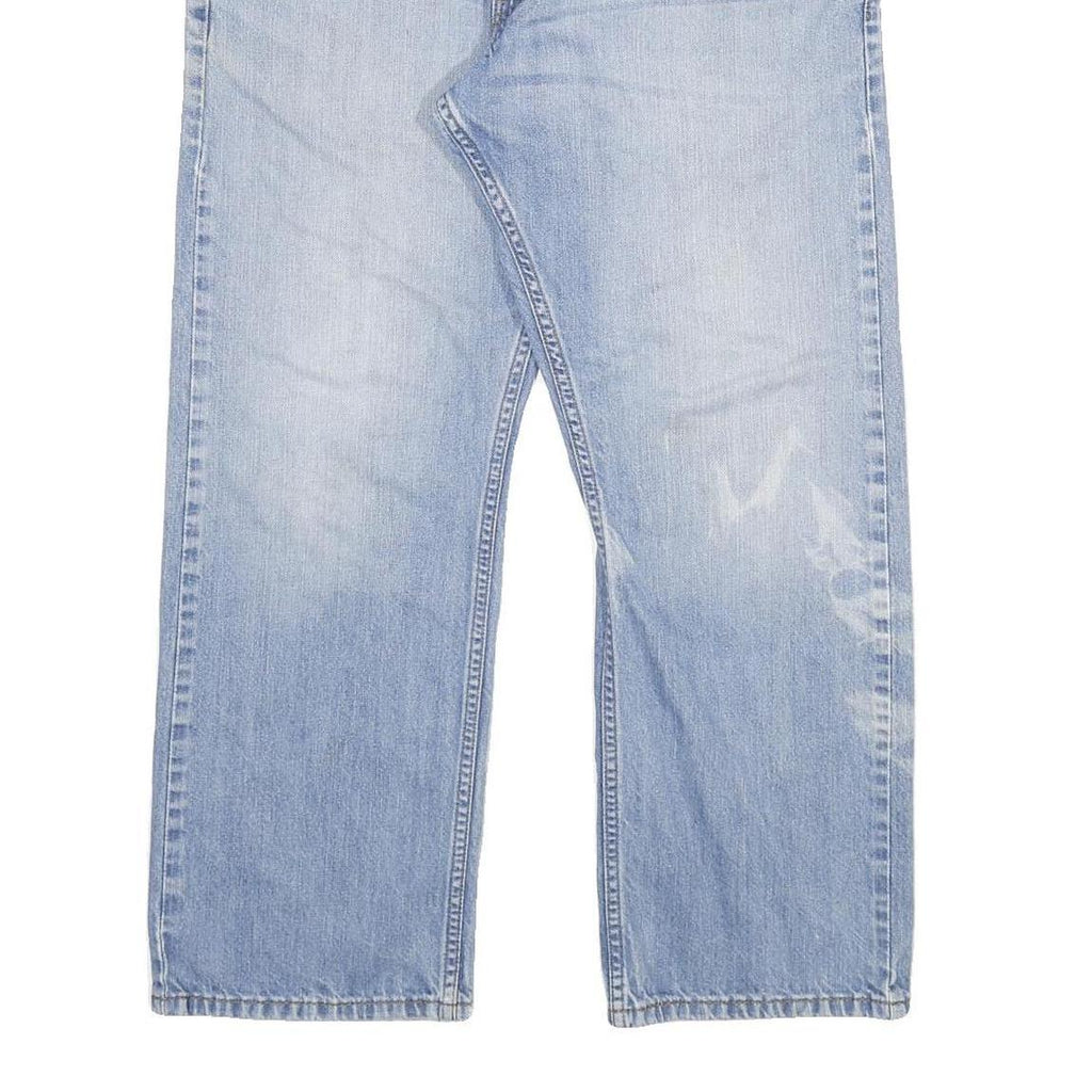 LEVI'S 514 Mens Jeans Blue Slim Straight Denim Medium W34 L27 Classic Style