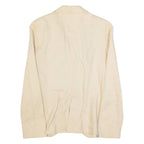 ZARA BASIC Womens Blazer Jacket Cream S