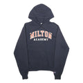CHAMPION Mens Navy Miloton Academy Pullover Hoodie S Cotton Blend Casual